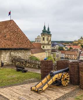 Het historische centrum van Eger