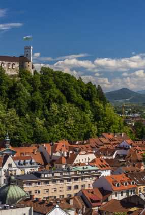 Ljublana hoofdstad van Slovenië